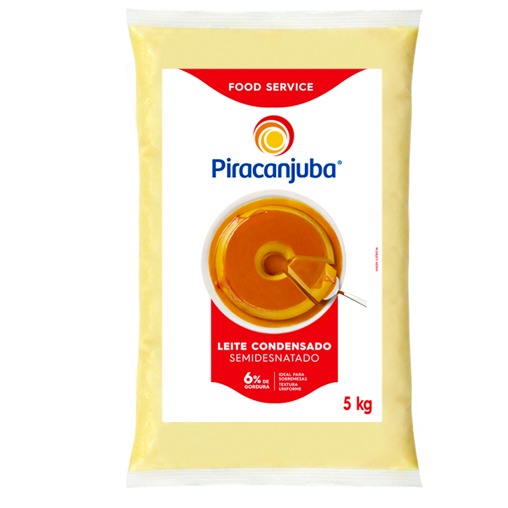 LEITE CONDENSADO PIRACANJUBA 5KG BG Alimentos