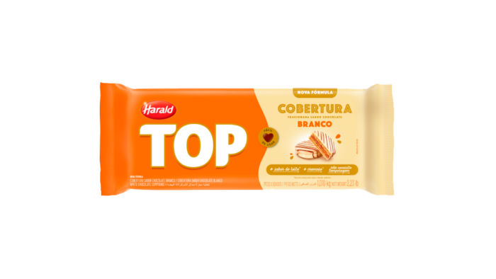 COBERTURA TOP BRANCA HARALD 1KG