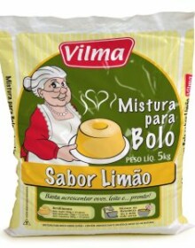 MISTURA DE BOLO VILMA LIMÃO 5KG