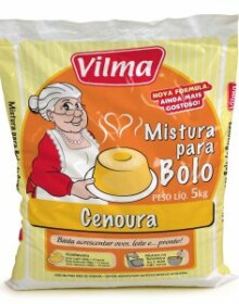 MISTURA DE BOLO VILMA CENOURA 5KG