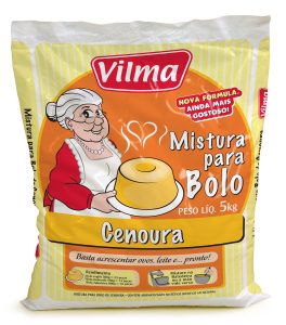 MISTURA DE BOLO VILMA CENOURA 5KG