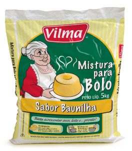 MISTURA DE BOLO VILMA BAUNILHA 5KG