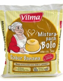 MISTURA DE BOLO VILMA BANANA 5KG