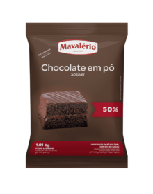 CHOCOLATE EM PÓ MAVALÉRIO 50% 1KG