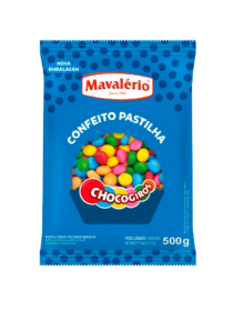 MINI PASTILHA CHOCOGIRO MAVALÉRIO 500G