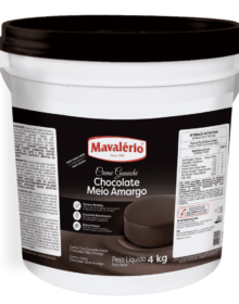 GANACHE MEIO AMARGO MAVALÉRIO 4KG