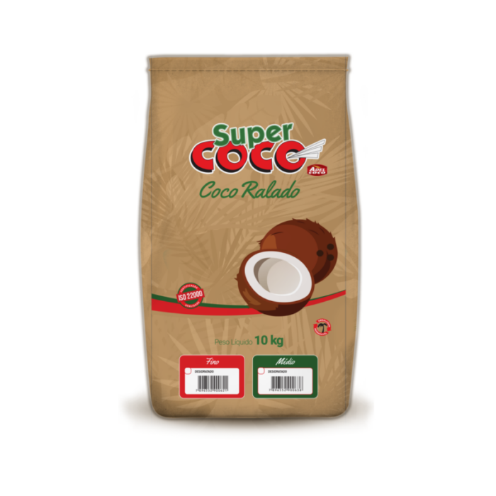 COCO RALADO FINO SUPER COCO 10KG