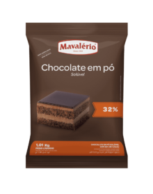 CHOCOLATE EM PÓ MAVALÉRIO 32% 1KG