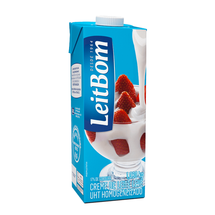 CREME DE LEITE LEITBOM 1,03L