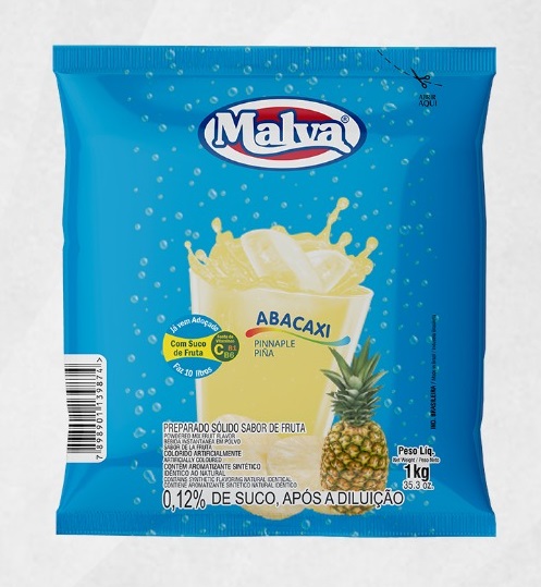 SUCO MALVA ABACAXI 1KG