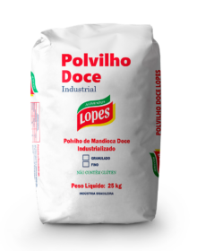 POLVILHO DOCE INDUSTRIAL LOPES 25KG
