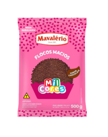 CHOCOLATE FLOCOS MACIO AO LEITE MAVALÉRIO 500G