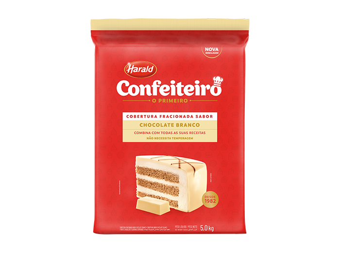 COBERTURA CONFEITEIRO BRANCA HARALD 5KG