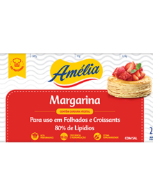 MARGARINA MASSA FOLHADA AMÉLIA 2KG