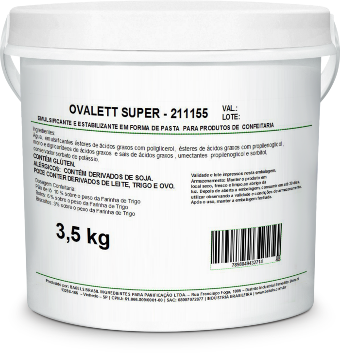 EMULSIFICANTE OVALLET 3,5KG