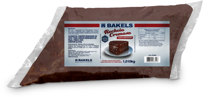 RECHEIO CREMOSO BRIGADEIRO BAKELS 1KG