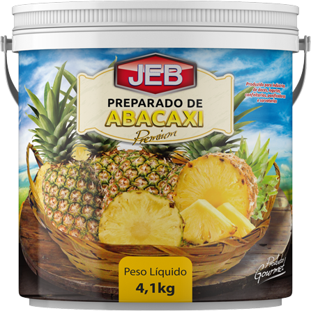 POLPA DE FRUTA ABACAXI JEB 4,1KG