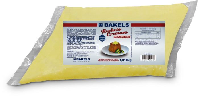 RECHEIO CREMOSO MILHO VERDE BAKELS 1KG