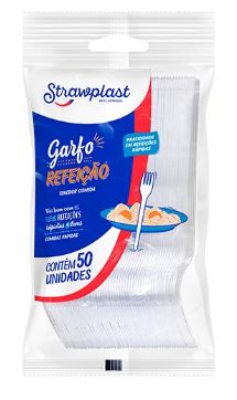 GARFO CRISTAL STRAWPLAST 50UND