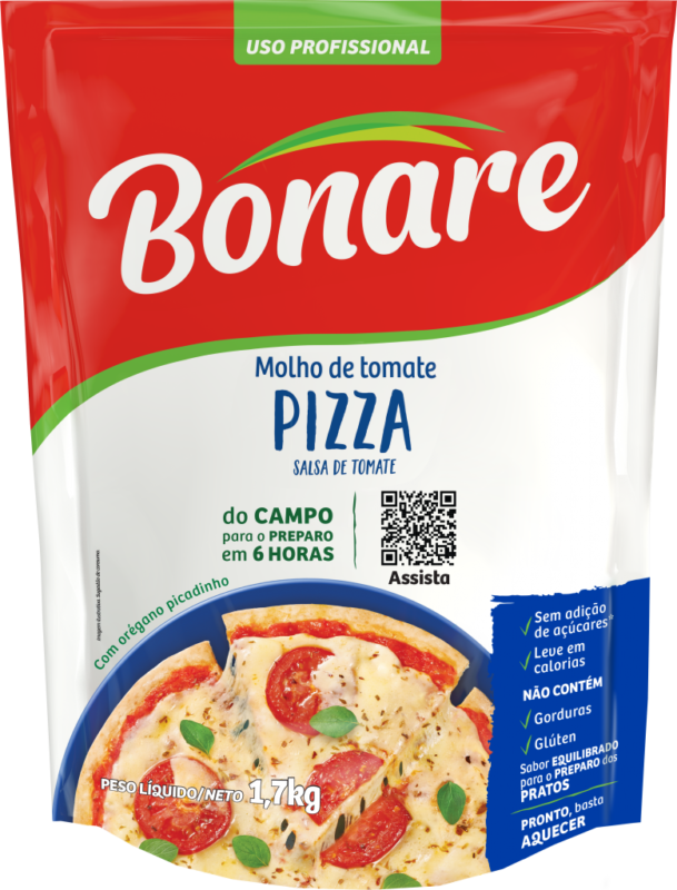 MOLHO PIZZA BONARE 1,7KG