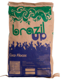 COCO FLOCOS ÚMIDO E ADOÇADO BRAZIL UP 5KG