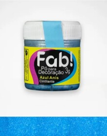 PÓ PARA DECORAR FAB AZUL ANIS 3G