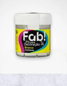 PÓ PARA DECORAR FAB BRANCO 3G