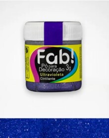 PÓ PARA DECORAR FAB ULTRAVIOLETA 3G