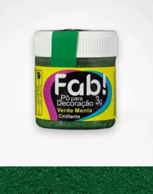 PÓ PARA DECORAR FAB VERDE MENTA 3G