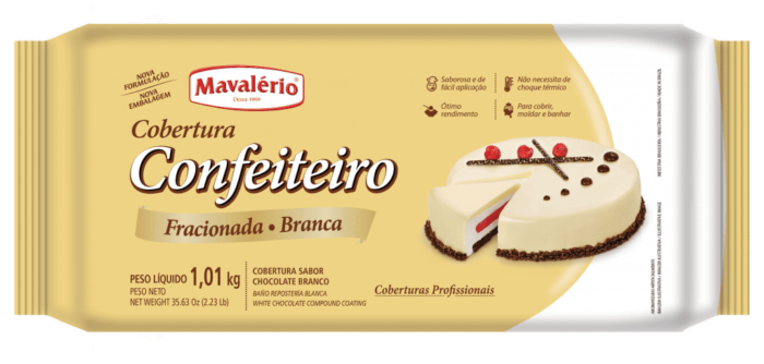 COBERTURA BRANCA MAVALÉRIO 1KG