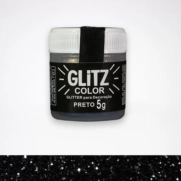 GLITTER FAB PRETO 5G