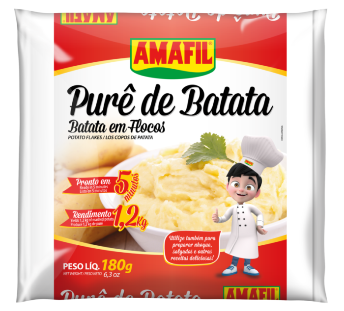 BATATA EM FLOCOS AMAFIL 1KG