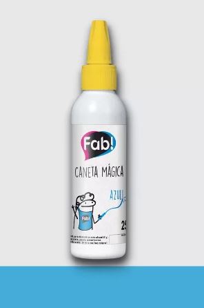 CANETA MÁGICA FAB AZUL 60G