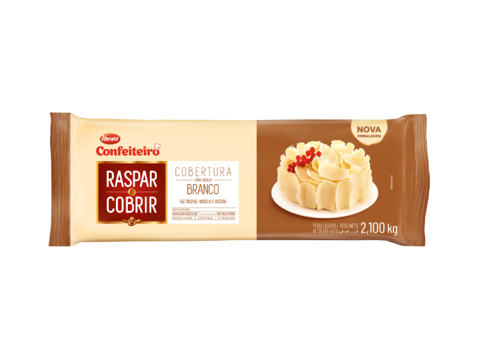 COBERTURA RASPAR E COBRIR BRANCA HARALD 2,1KG