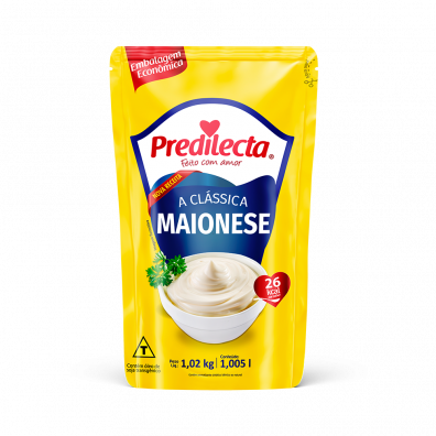 MAIONESE PREDILECTA STAND UP 1,02KG