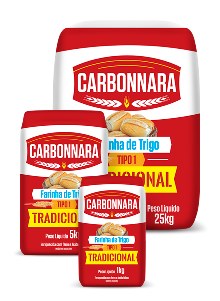 FARINHA DE TRIGO CARBONNARA 1KG