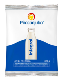 LEITE EM PÓ INTEGRAL PIRACANJUBA 400G