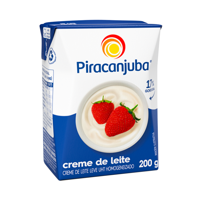 CREME DE LEITE PIRACANJUBA 200G