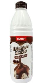 COBERTURA PARA SORVETE CHOCOLATE MARVI 1,3KG