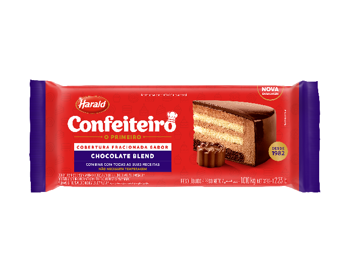 COBERTURA CONFEITEIRO BLEND HARALD 1KG