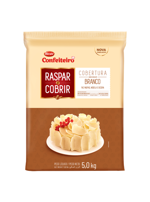 COBERTURA RASPAR E COBRIR BRANCA HARALD 5KG