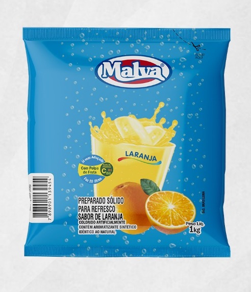 SUCO MALVA LARANJA 1KG