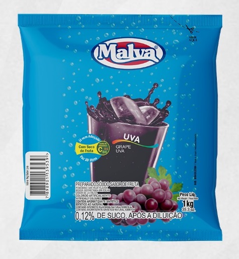 SUCO MALVA UVA 1KG