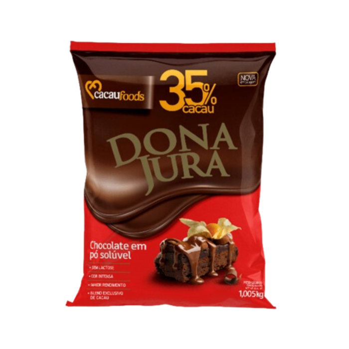 CHOCOLATE EM PÓ DONA JURA 35% 1KG