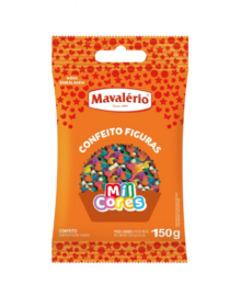 CONFEITO FIGURA CONFETE MAVALÉRIO 150G