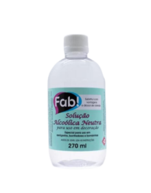 SOLUÇÃO ALCOÓLICA NEUTRA FAB 270ML