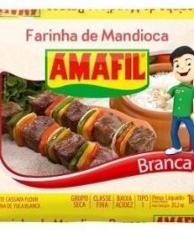 FARINHA DE MANDIOCA BRANCA AMAFIL 1KG