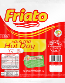 Salsicha Resfriada Friato 3kg