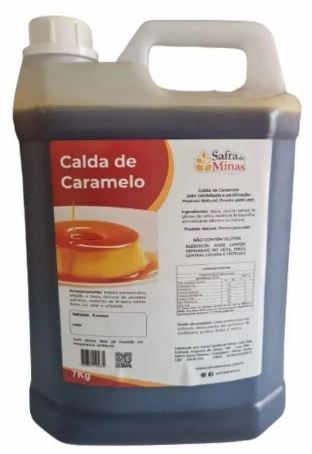 CALDA PARA PUDIM SAFRA DE MINAS 2,5KG