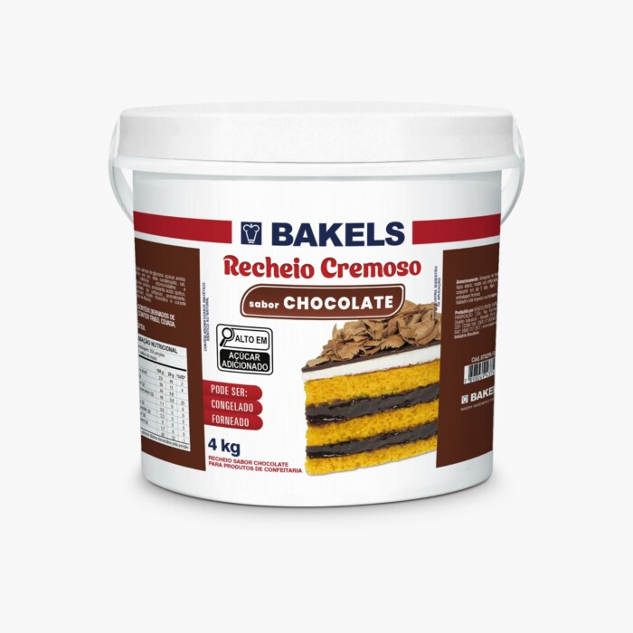 RECHEIO CHOCOLATE BAKELS 4KG